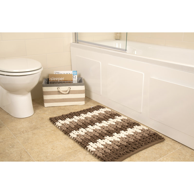 Croydex Patterned Rectangle Bath Mat & Reviews Wayfair.co.uk